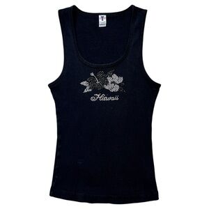 Y2K Hawaii Ribbed Tank Top